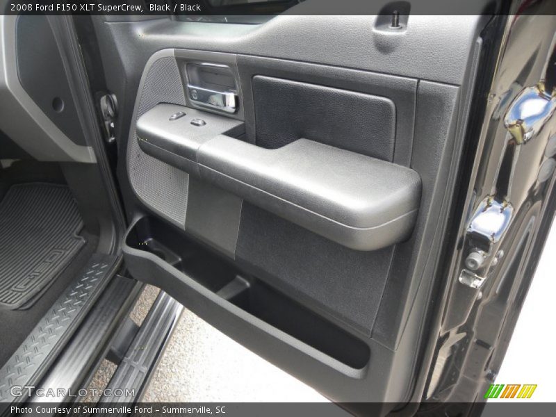 Black / Black 2008 Ford F150 XLT SuperCrew