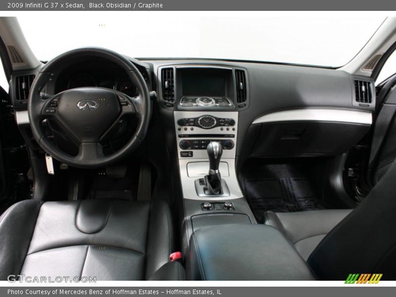 Black Obsidian / Graphite 2009 Infiniti G 37 x Sedan