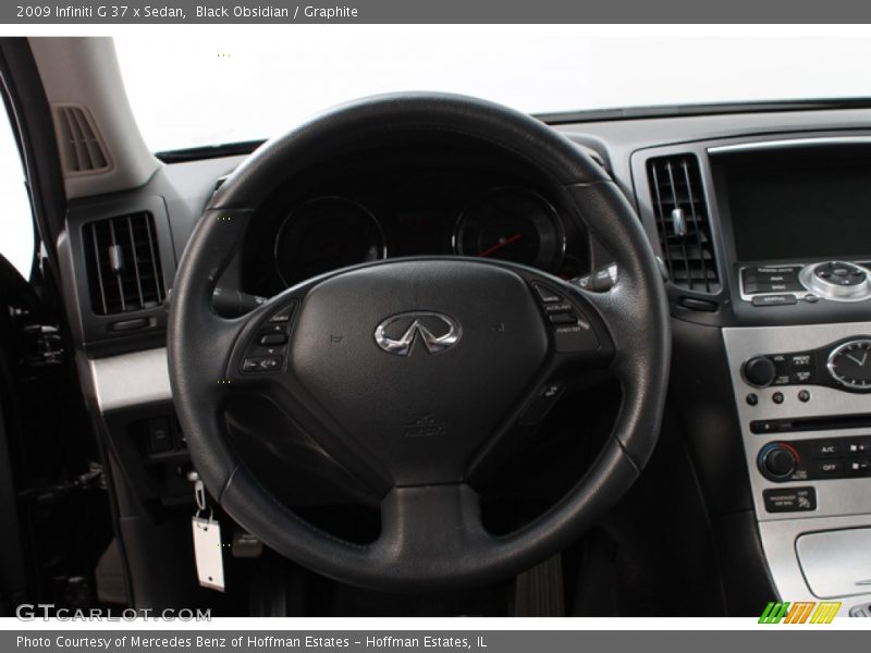 Black Obsidian / Graphite 2009 Infiniti G 37 x Sedan