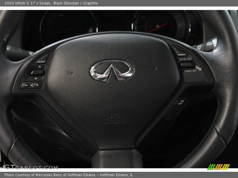Black Obsidian / Graphite 2009 Infiniti G 37 x Sedan