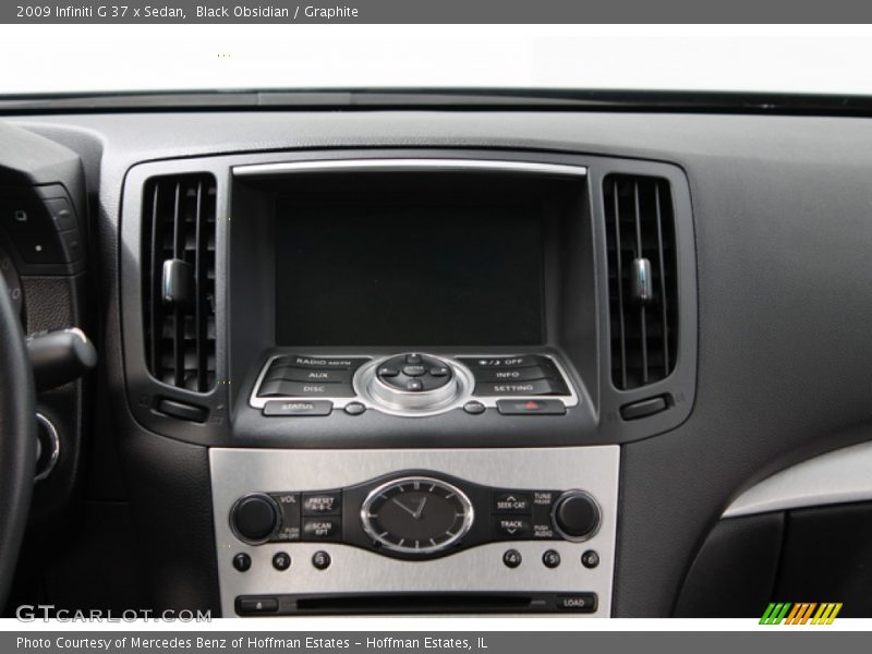 Black Obsidian / Graphite 2009 Infiniti G 37 x Sedan