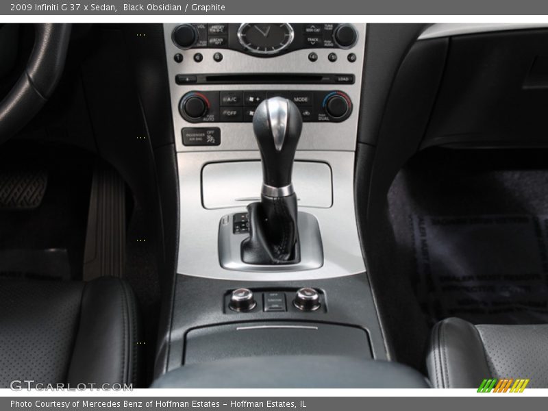 Black Obsidian / Graphite 2009 Infiniti G 37 x Sedan