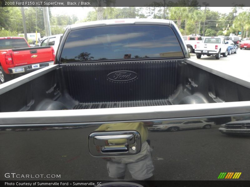 Black / Black 2008 Ford F150 XLT SuperCrew