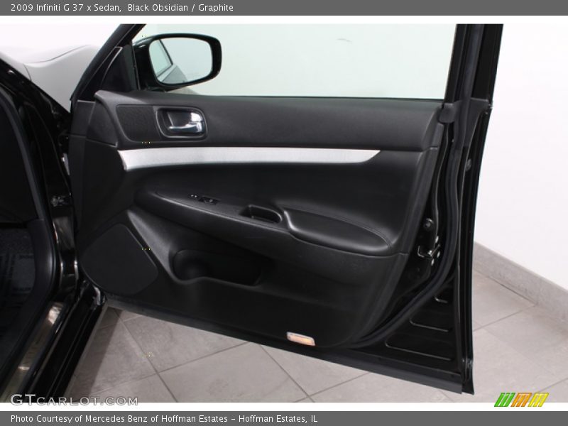 Black Obsidian / Graphite 2009 Infiniti G 37 x Sedan