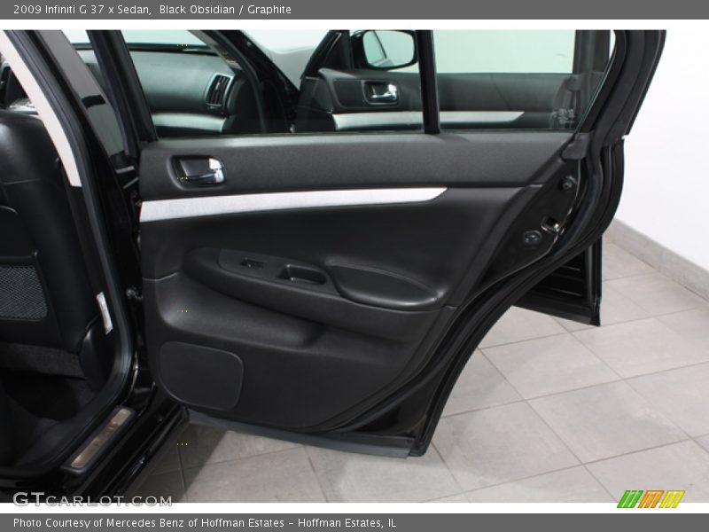Black Obsidian / Graphite 2009 Infiniti G 37 x Sedan