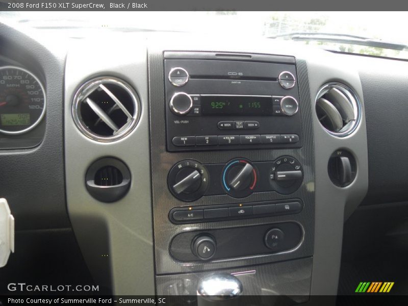 Black / Black 2008 Ford F150 XLT SuperCrew