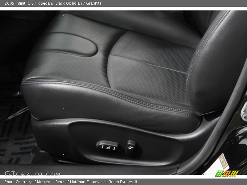 Black Obsidian / Graphite 2009 Infiniti G 37 x Sedan