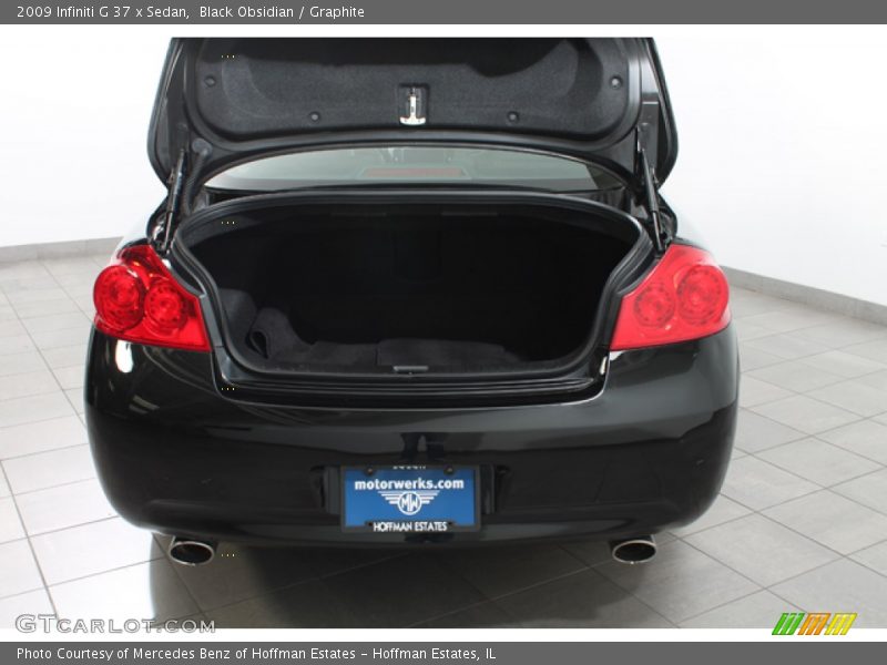 Black Obsidian / Graphite 2009 Infiniti G 37 x Sedan