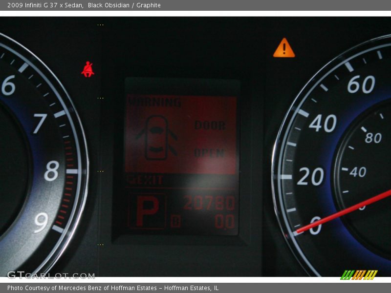 Black Obsidian / Graphite 2009 Infiniti G 37 x Sedan