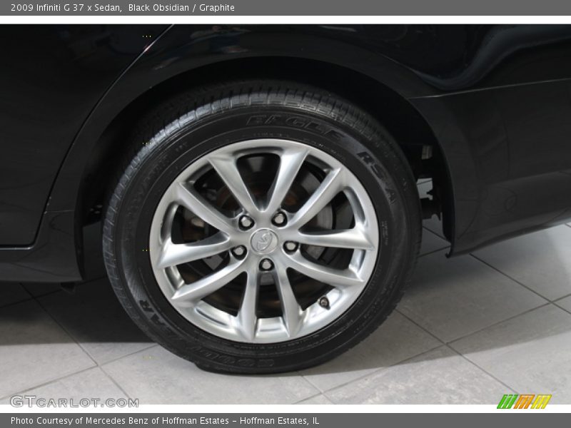 Black Obsidian / Graphite 2009 Infiniti G 37 x Sedan