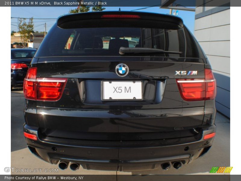 Black Sapphire Metallic / Black 2011 BMW X5 M M xDrive