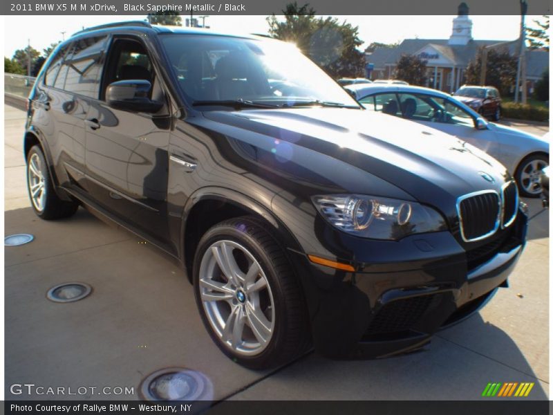 Black Sapphire Metallic / Black 2011 BMW X5 M M xDrive