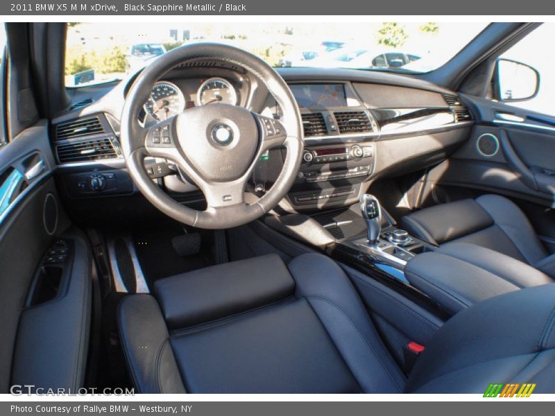 Black Sapphire Metallic / Black 2011 BMW X5 M M xDrive