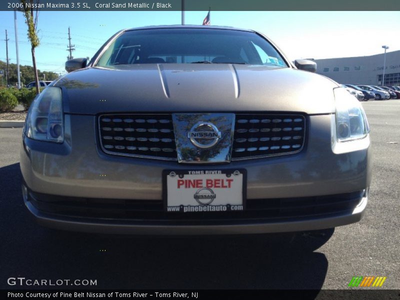 Coral Sand Metallic / Black 2006 Nissan Maxima 3.5 SL