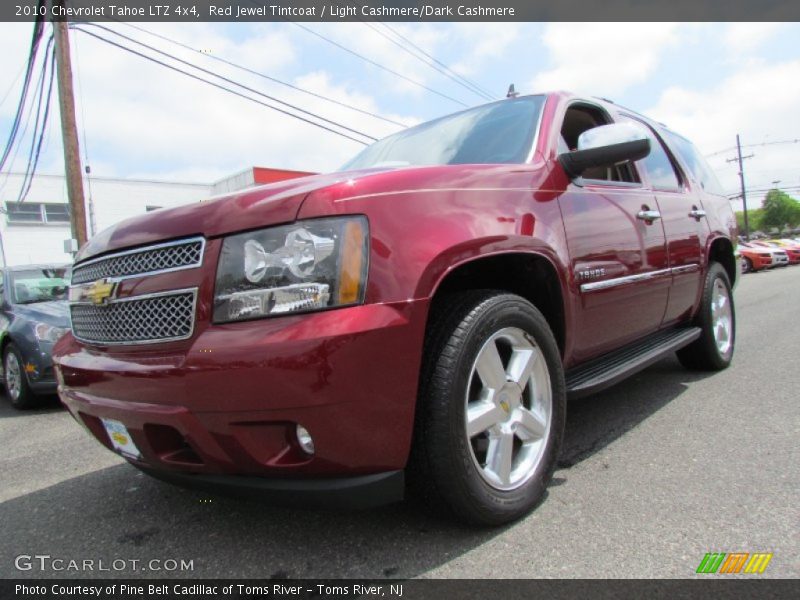 Red Jewel Tintcoat / Light Cashmere/Dark Cashmere 2010 Chevrolet Tahoe LTZ 4x4