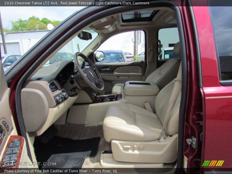 Red Jewel Tintcoat / Light Cashmere/Dark Cashmere 2010 Chevrolet Tahoe LTZ 4x4