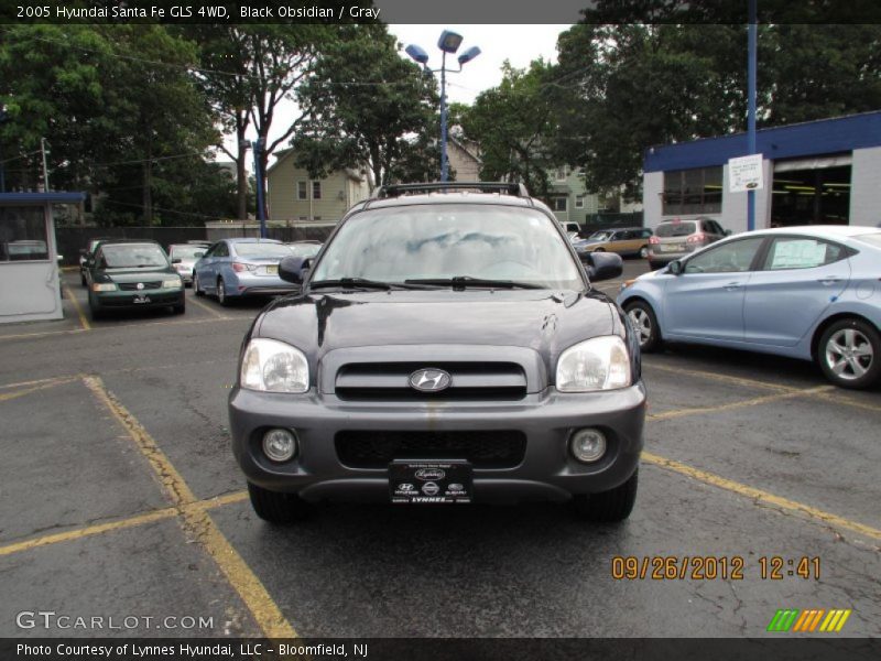 Black Obsidian / Gray 2005 Hyundai Santa Fe GLS 4WD