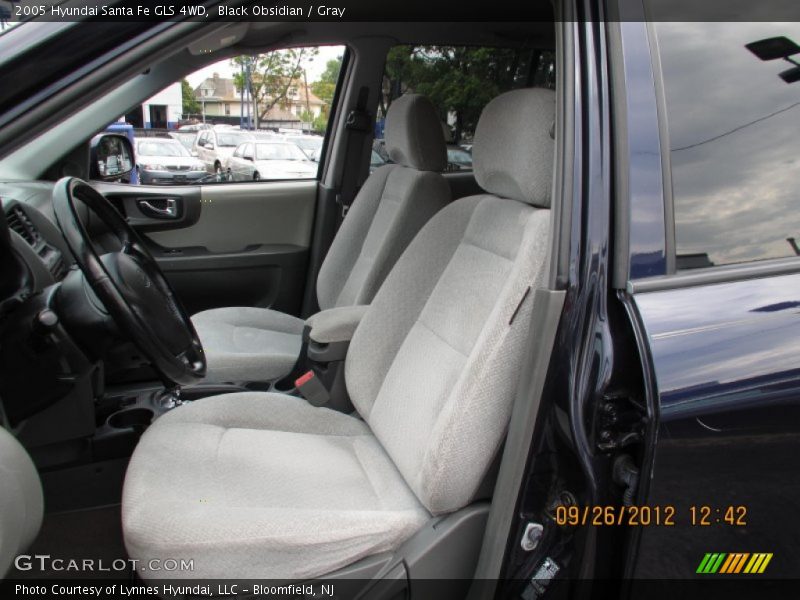 Black Obsidian / Gray 2005 Hyundai Santa Fe GLS 4WD