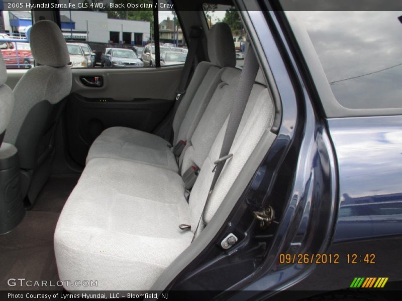 Black Obsidian / Gray 2005 Hyundai Santa Fe GLS 4WD