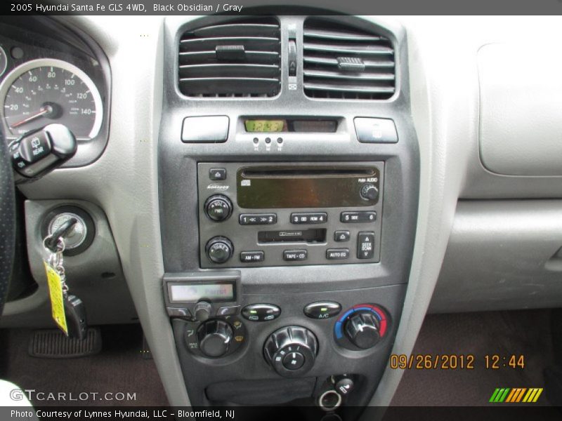 Black Obsidian / Gray 2005 Hyundai Santa Fe GLS 4WD
