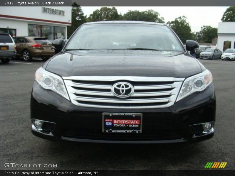 Black / Black 2012 Toyota Avalon