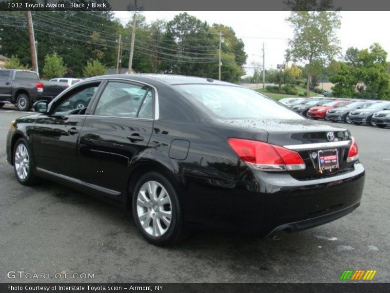Black / Black 2012 Toyota Avalon