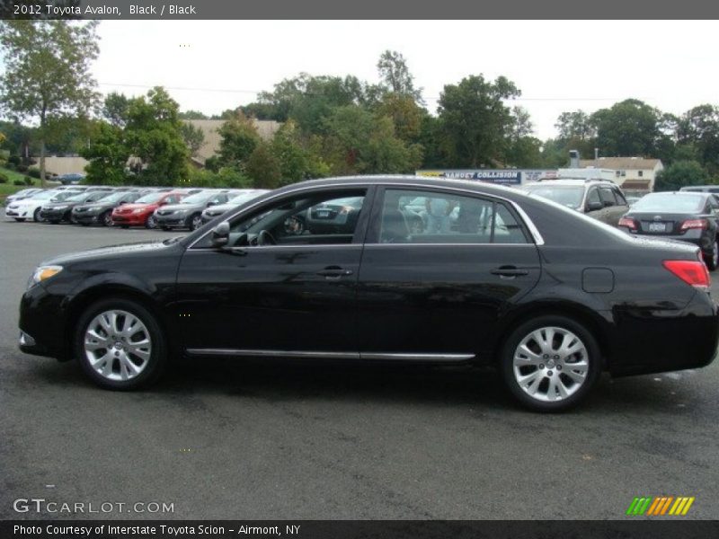 Black / Black 2012 Toyota Avalon