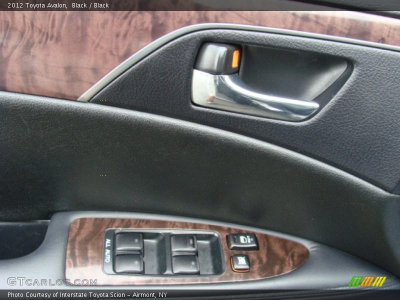 Black / Black 2012 Toyota Avalon