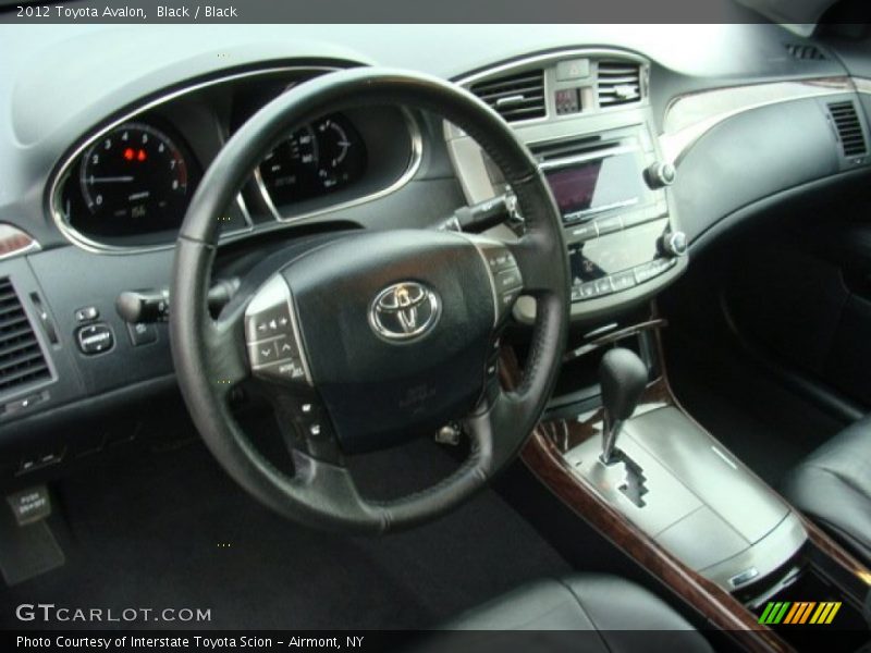 Black / Black 2012 Toyota Avalon