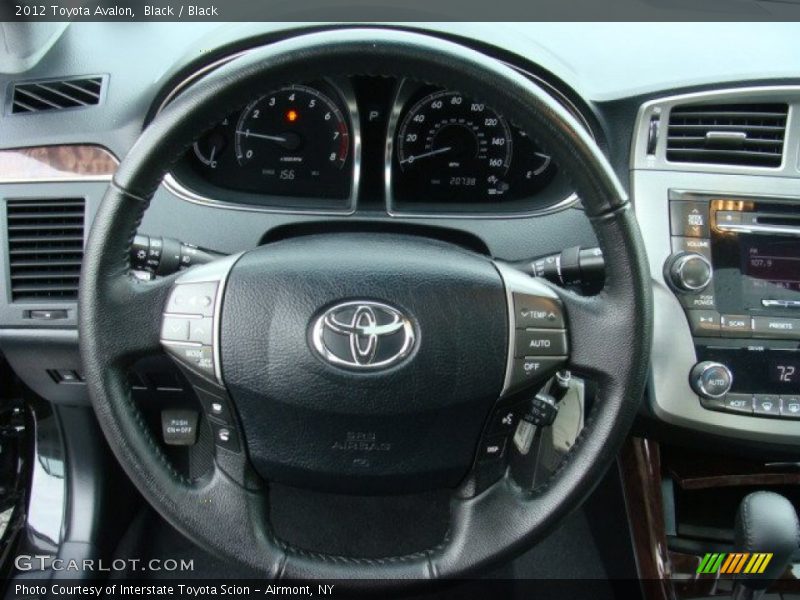 Black / Black 2012 Toyota Avalon