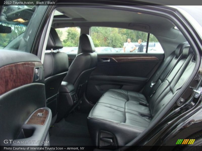Black / Black 2012 Toyota Avalon