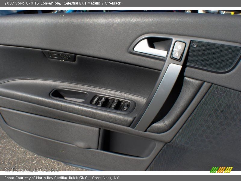 Celestial Blue Metallic / Off-Black 2007 Volvo C70 T5 Convertible