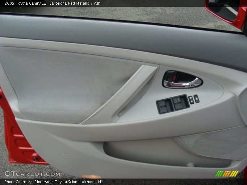 Barcelona Red Metallic / Ash 2009 Toyota Camry LE