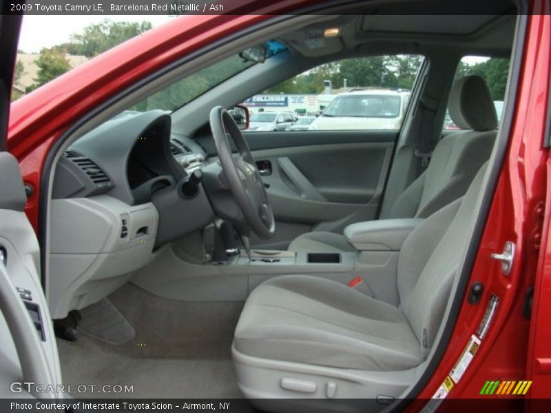 Barcelona Red Metallic / Ash 2009 Toyota Camry LE
