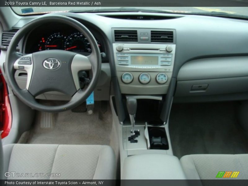 Barcelona Red Metallic / Ash 2009 Toyota Camry LE