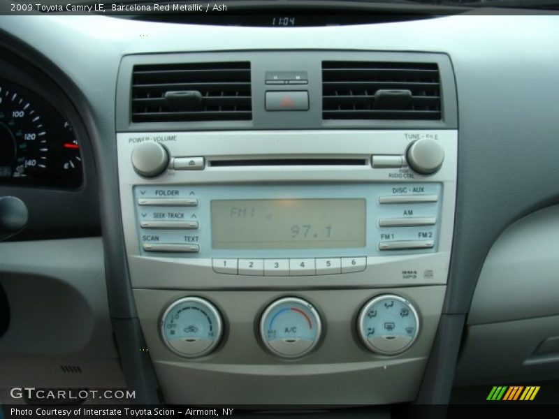 Barcelona Red Metallic / Ash 2009 Toyota Camry LE