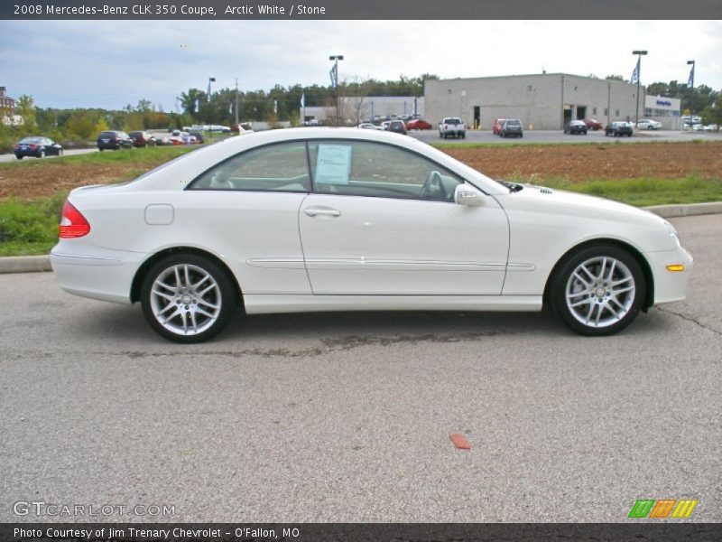  2008 CLK 350 Coupe Arctic White