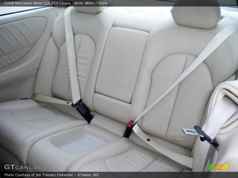 Rear Seat of 2008 CLK 350 Coupe