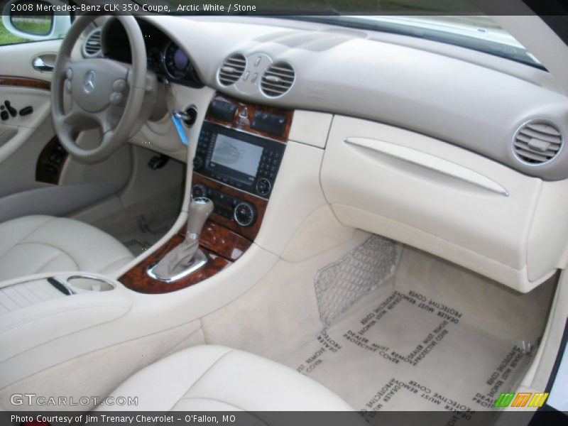  2008 CLK 350 Coupe Stone Interior