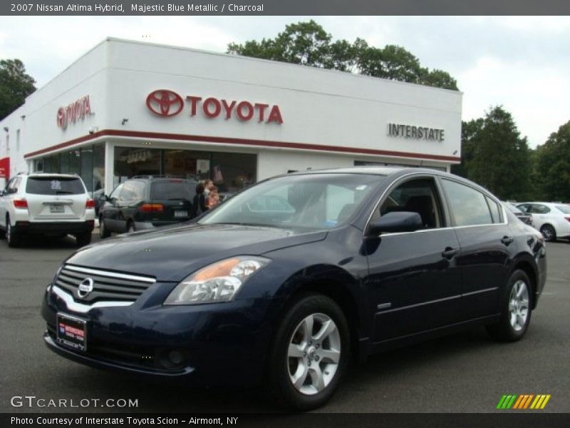 Majestic Blue Metallic / Charcoal 2007 Nissan Altima Hybrid