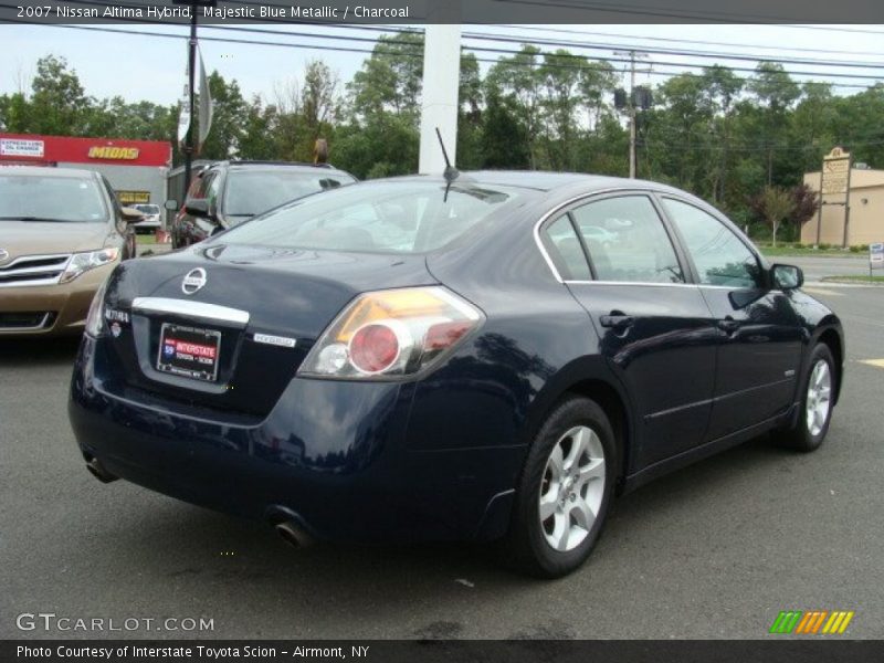 Majestic Blue Metallic / Charcoal 2007 Nissan Altima Hybrid