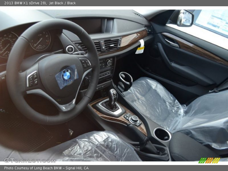 Jet Black / Black 2013 BMW X1 sDrive 28i