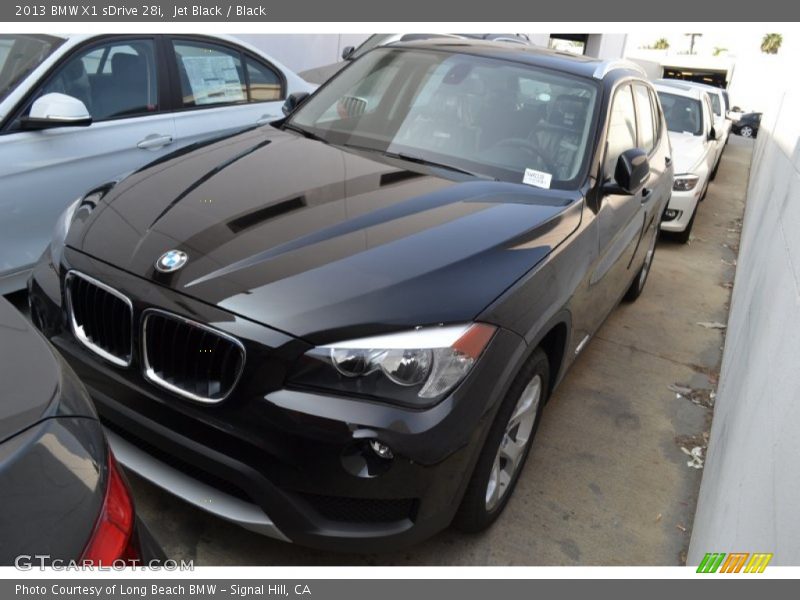 Jet Black / Black 2013 BMW X1 sDrive 28i