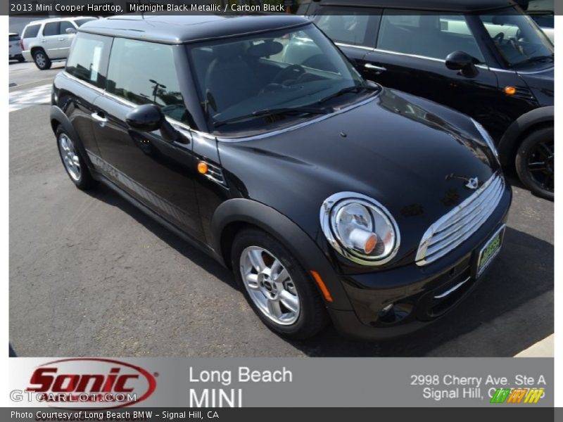 Midnight Black Metallic / Carbon Black 2013 Mini Cooper Hardtop