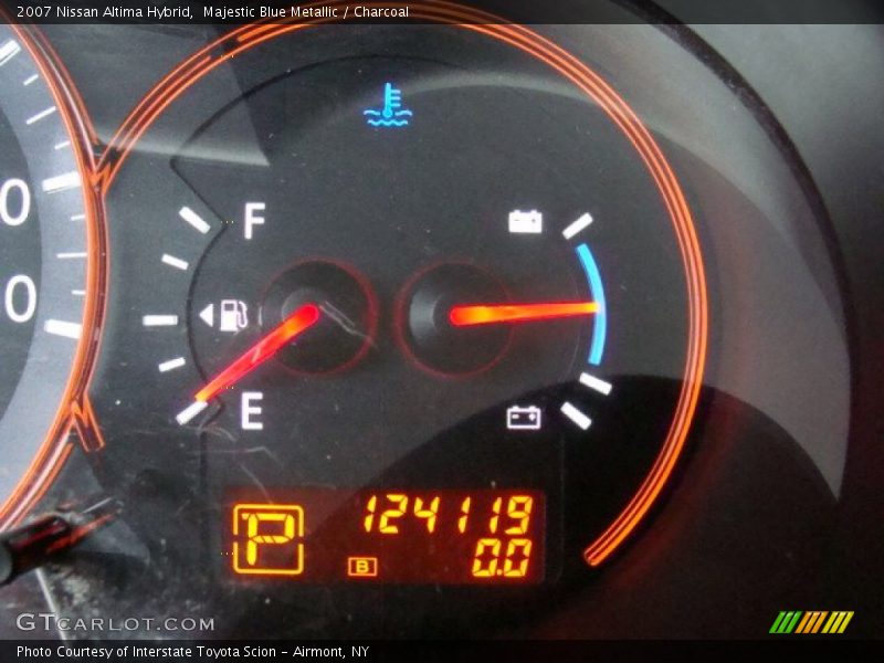Majestic Blue Metallic / Charcoal 2007 Nissan Altima Hybrid