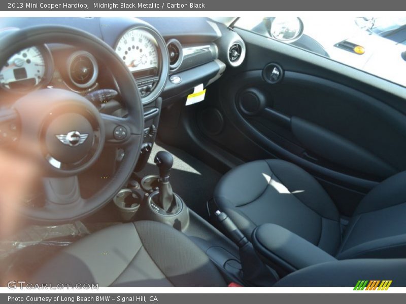 Midnight Black Metallic / Carbon Black 2013 Mini Cooper Hardtop
