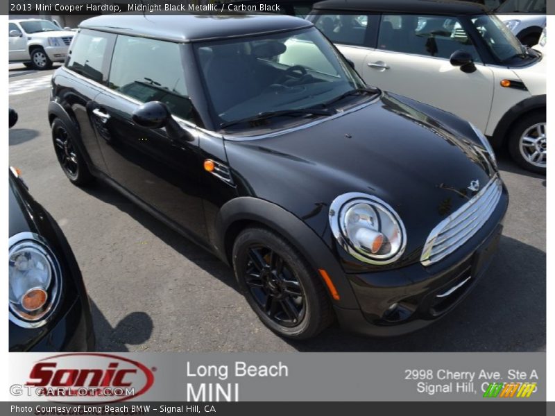 Midnight Black Metallic / Carbon Black 2013 Mini Cooper Hardtop