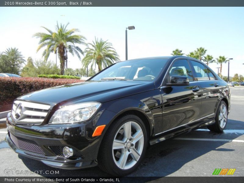 Front 3/4 View of 2010 C 300 Sport