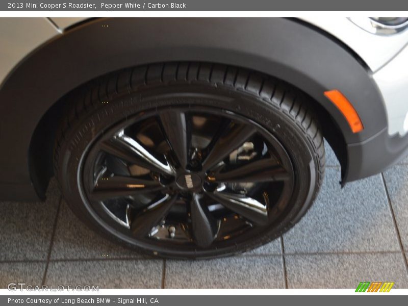 Pepper White / Carbon Black 2013 Mini Cooper S Roadster