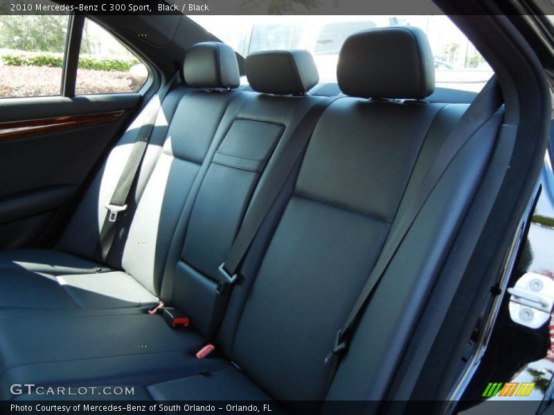 Black / Black 2010 Mercedes-Benz C 300 Sport